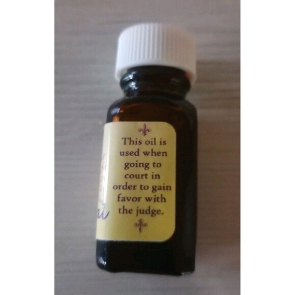 Court Case Conjure Oil Hoodoo Galangal Pagan Intention Spell Anointing Win New - Picture 3 of 5